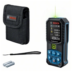 Bosch Laser-Entfernungsmesser GLM 50-27 CG mit 2x1,5V LR6-Batterie (AA) Nr. 0601072U00
