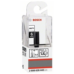 Bosch Nutfräser, 6mm, D1 9,5mm, L 19,5mm, G 51mm Nr. 2608628442