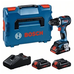 Bosch Professional-Set: Akku-Bohrschrauber GSR 18V-90 C, 3 x Akku ProCORE18V 4.0Ah, L-BOXX Nr. 0615A5002R