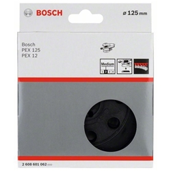 Bosch Schleifteller mittel, 125mm, für PEX 12, PEX 12 A, PEX 125 Nr. 2608601062