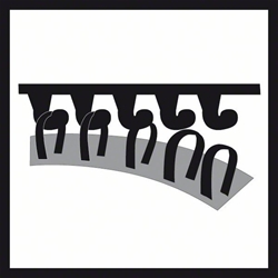 Bosch Schleifteller mittel, 125mm, für PEX 12, PEX 12 A, PEX 125 Nr. 2608601062