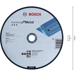 Bosch Standard for Metal Trennscheibe gerade, 230mm, 22,23mm, 1er-Pack Nr. 2608619770