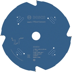Bosch EXPERT for Fiber Cement Kreissägeblatt, 168x20x1.8/1.2mm, 4 Zähne Nr. 2608901877