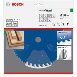 Bosch EXPERT for Wood Kreissägeblatt, 168x20x1.8/1.2mm, 42 Zähne Nr. 2608901872