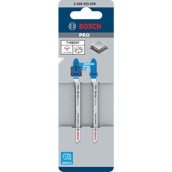 Bosch PRO Metal curve T118EOF Stichsägeblatt, 83mm, 2-tlg. Nr. 2608655099