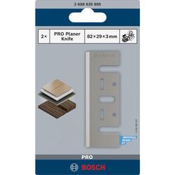 Bosch PRO Hobelmesser, 82x29x3mm, 2er-Pack Nr. 2608635905
