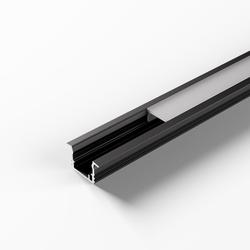 ChannelLine K2 Profil, schwarz opal L=2500 Alu-und, Abdeckprofil Nr. 5576455