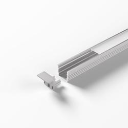 ChannelLine U2 Profil, Alu opal L=2500 Alu-und, Abdeckprofil Nr. 5596551