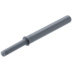 Blum TIP-ON Pin für Türen, Langversion, mit Puffer und starker Feder, R7036 platingrau (VE:250) Nr. 956A1006F.36-V250