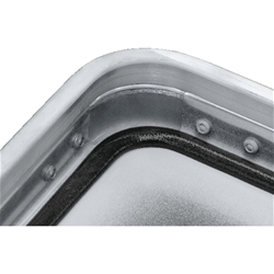 Zarges Alu-Kiste K 470, 42l, IM: 550x350x220mm, umlaufende Dichtung, Edelstahlscharnierband Nr. 40568