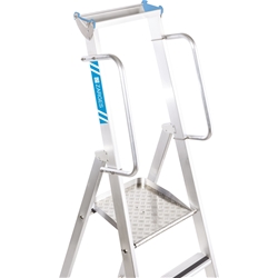 Zarges Meistertritt S Stehleiter 3 Stufen, Plattformhöhe 0,77m, Arbeitshöhe 2,80m Nr. 41632