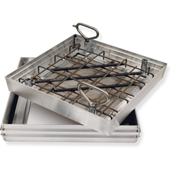 Zarges Schachtabdeckung Aluminium, Schachtmaß 600x600mm Nr. 47004