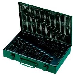 Spiralbohrer HSS DIN 338 M170 1-10mm Drilbox-Safe 0,5mm steigend Nr. 11001410170
