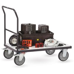 fetra ESD Schiebebügelwagen 9503, Ladefläche 1200x800mm