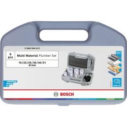 Bosch Multi Material Lochsägen-Set mit Gewinde, 19/22/29/38/44/51x40mm, 9-tlg. Nr. 2608594611