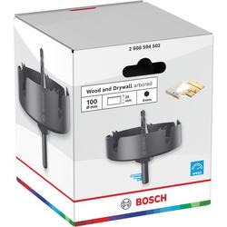 Bosch Wood and Drywall Lochsäge mit Aufsteckhalter, 100x27mm Nr. 2608594502