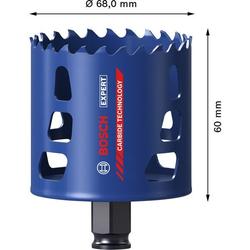 Bosch EXPERT Multi Material Power Change Plus-Lochsäge, 68x60mm Nr. 2608901894