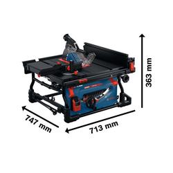 Bosch EXTS100-254X Tischkreissäge mit ausziehbarer Arbeitsfläche Nr. 0601B30800