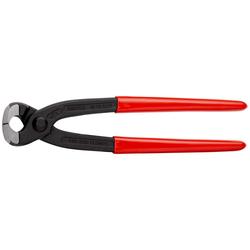 Knipex Ohrklemmenzange mit Kunststoff überzogen schwarz atramentiert 220 mm (SB-Karte/Blister) Nr. 10 98 I220 SB