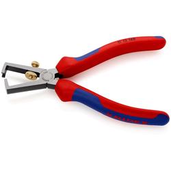 Knipex Abisolierzange universal mit Mehrkomponenten-Hüllen schwarz atramentiert 160 mm Nr. 11 12 160
