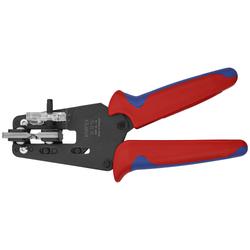 Knipex Präzisions-Abisolierzange mit Formmessern mit Mehrkomponenten-Hüllen brüniert 195 mm Nr. 12 12 14