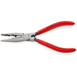 Knipex Verdrahtungszange mit Kunststoff überzogen schwarz atramentiert 160 mm Nr. 13 01 160