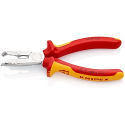 Knipex Abmantelungszange isoliert mit Mehrkomponenten-Hüllen, VDE-geprüft verchromt 165 mm Nr. 13 46 165