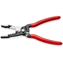 Knipex WireStripper Multifunktions-Elektrikerzange amerikanisches Modell mit Kunststoff überzogen schwarz atramentiert 200 mm Nr. 13 71 8