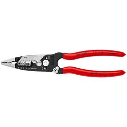 Knipex WireStripper Multifunktions-Elektrikerzange amerikanisches Modell mit Kunststoff überzogen schwarz atramentiert 200 mm Nr. 13 71 8