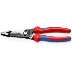 Knipex WireStripper Multifunktions-Elektrikerzange amerikanisches Modell mit Mehrkomponenten-Hüllen schwarz atramentiert 200 mm Nr. 13 72 8