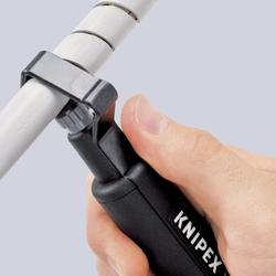 Knipex Abmantelungswerkzeug für Wendelschnitt schlagfestes Kunststoffgehäuse 150 mm Nr. 16 30 145 SB