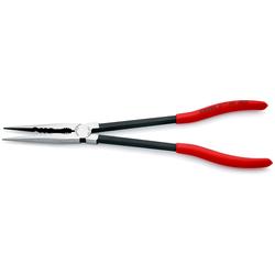Knipex Montierzange mit Querprofilen mit Kunststoff überzogen schwarz atramentiert 280 mm (SB-Karte/Blister) Nr. 28 71 280 SB