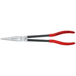 Knipex Montierzange mit Querprofilen mit Kunststoff überzogen schwarz atramentiert 280 mm Nr. 28 71 280