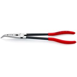 Knipex Montierzange mit Querprofilen mit Kunststoff überzogen schwarz atramentiert 280 mm (SB-Karte/Blister) Nr. 28 81 280 SB