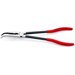 Knipex Montierzange mit Querprofilen mit Kunststoff überzogen schwarz atramentiert 280 mm (SB-Karte/Blister) Nr. 28 81 280 SB