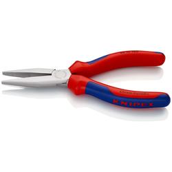 Knipex Langbeckzange mit Mehrkomponenten-Hüllen verchromt 160 mm Nr. 30 15 160