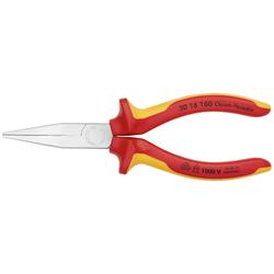 Knipex Langbeckzange isoliert mit Mehrkomponenten-Hüllen, VDE-geprüft verchromt 160 mm (SB-Karte/Blister) Nr. 30 16 160 SB