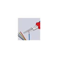 Knipex Langbeckzange mit Mehrkomponenten-Hüllen verchromt 160 mm Nr. 30 35 160
