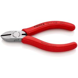 Knipex Seitenschneider mit Kunststoff überzogen schwarz atramentiert 110 mm Nr. 70 11 110