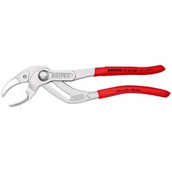 Knipex Siphon- und Connectorenzange SpeedGrip mit rutschhemmendem Kunststoff überzogen verchromt 250 mm Nr. 81 03 250