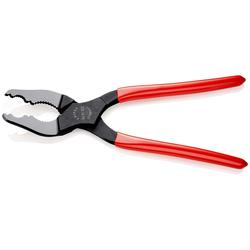 Knipex Fahrzeug-Konuszange mit Kunststoff überzogen schwarz atramentiert 200 mm Nr. 84 21 200