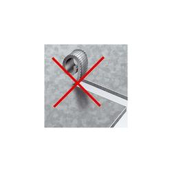 Knipex Blechknabber mit Mehrkomponenten-Hüllen vernickelt 280 mm Nr. 90 55 280