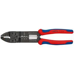 Knipex Crimpzange mit Mehrkomponenten-Hüllen schwarz lackiert 240 mm Nr. 97 32 240