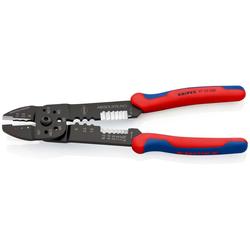 Knipex Crimpzange mit Mehrkomponenten-Hüllen schwarz lackiert 240 mm Nr. 97 32 240