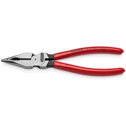 Knipex Spitz-Kombizange, poliert mit getauchten Griffen Nr. 08 21 185