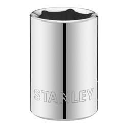 Stanley 1/4 Zoll 6-Kant Stecknuss 12mm mit MaxiDrive-Profil Nr. STMT86109-0