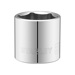 Stanley 3/8 Zoll 6-Kant Stecknuss 22mm mit MaxiDrive-Profil Nr. STMT86317-0