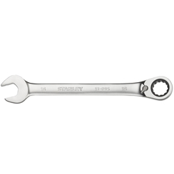 Stanley FatMax Ringmaulschlüssel mit Ratsche 18mm, 72 Zähne, 12-Kant, 15° gekröpft Nr. FMMT13095-0