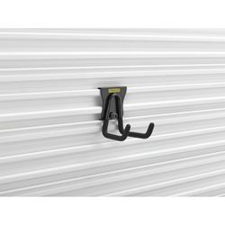 Stanley Trackwalls Kurzer Doppelhaken, 1 Stück, Teil des Trackwalls Wandsystems Nr. STST82607-1