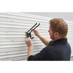 Stanley Trackwalls Standard Doppelhaken, 1 Stück, Teil des Trackwalls Wandsystems Nr. STST82606-1